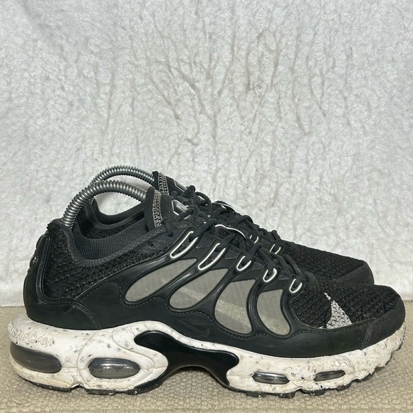 Nike Mens Black Air Max Terrascape Plus Off Noir Running Sneakers Shoes SZ 8.5 - Picture 1 of 11
